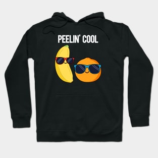 Peelin' Cool Fruit Food Pun Hoodie